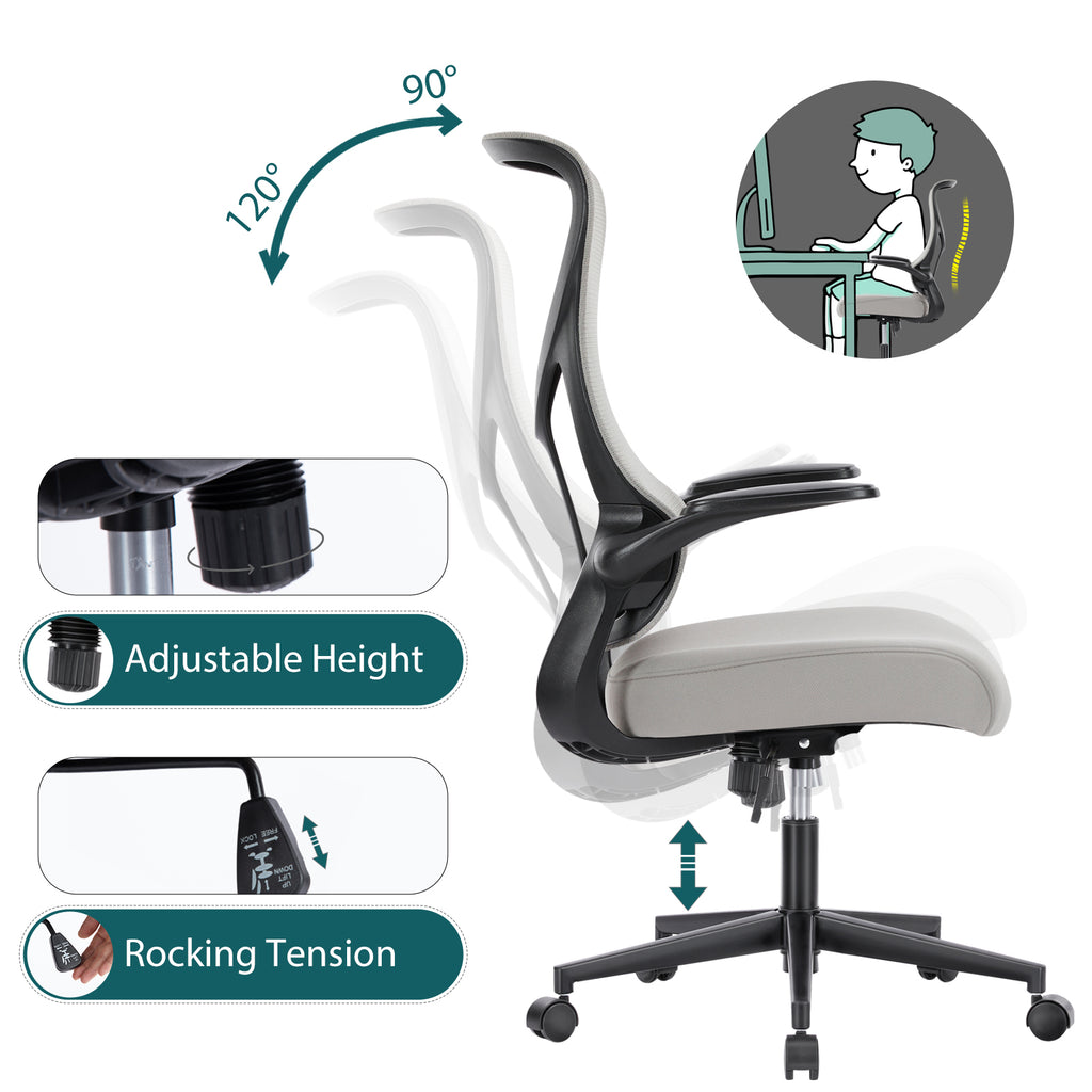 Ergonomic Highback Computer Office Mesh Chair