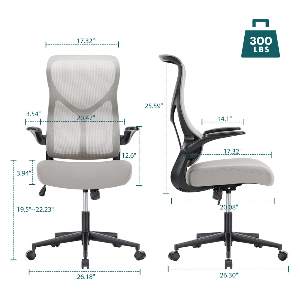 Ergonomic Highback Computer Office Mesh Chair