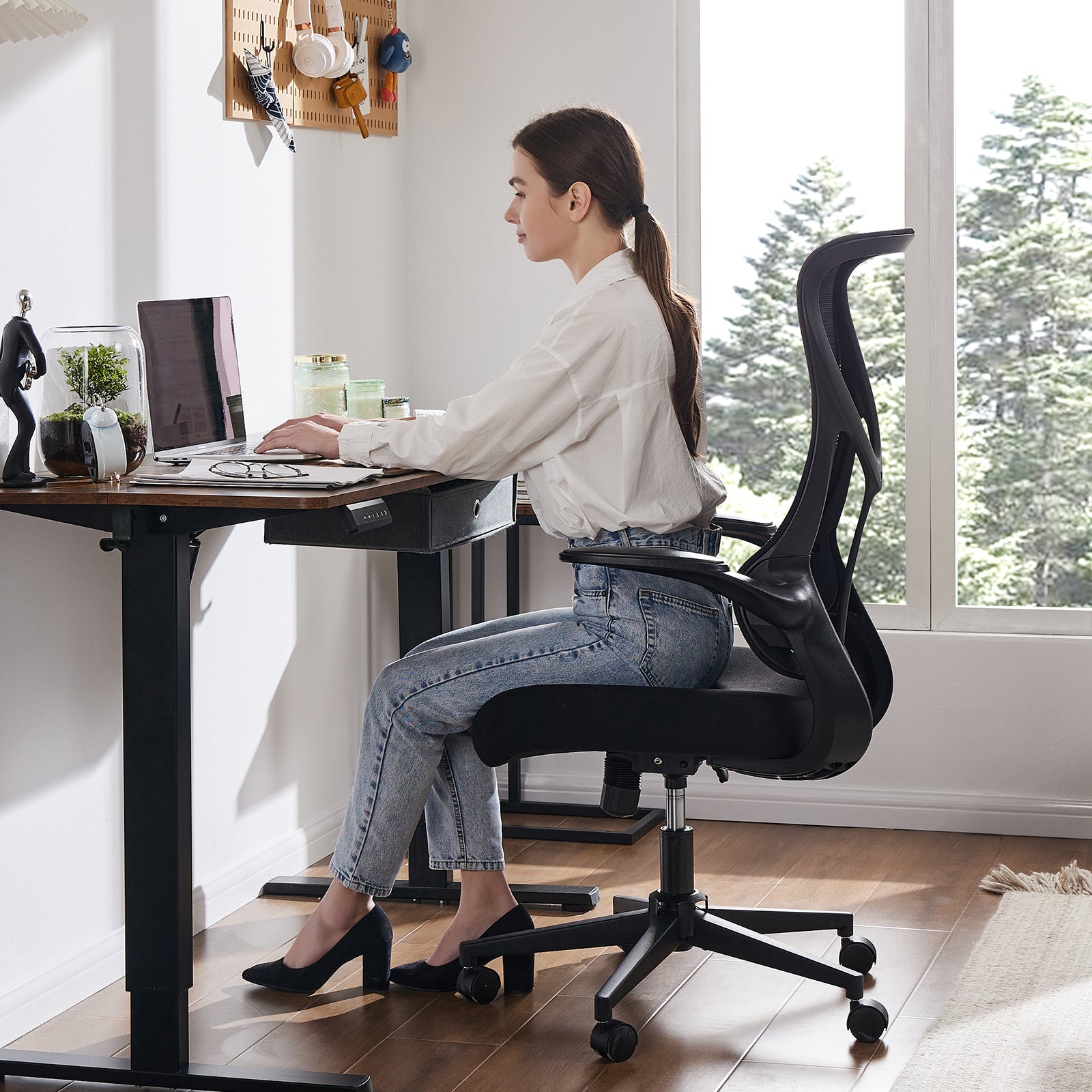 Ergonomic Highback Computer Office Mesh Chair