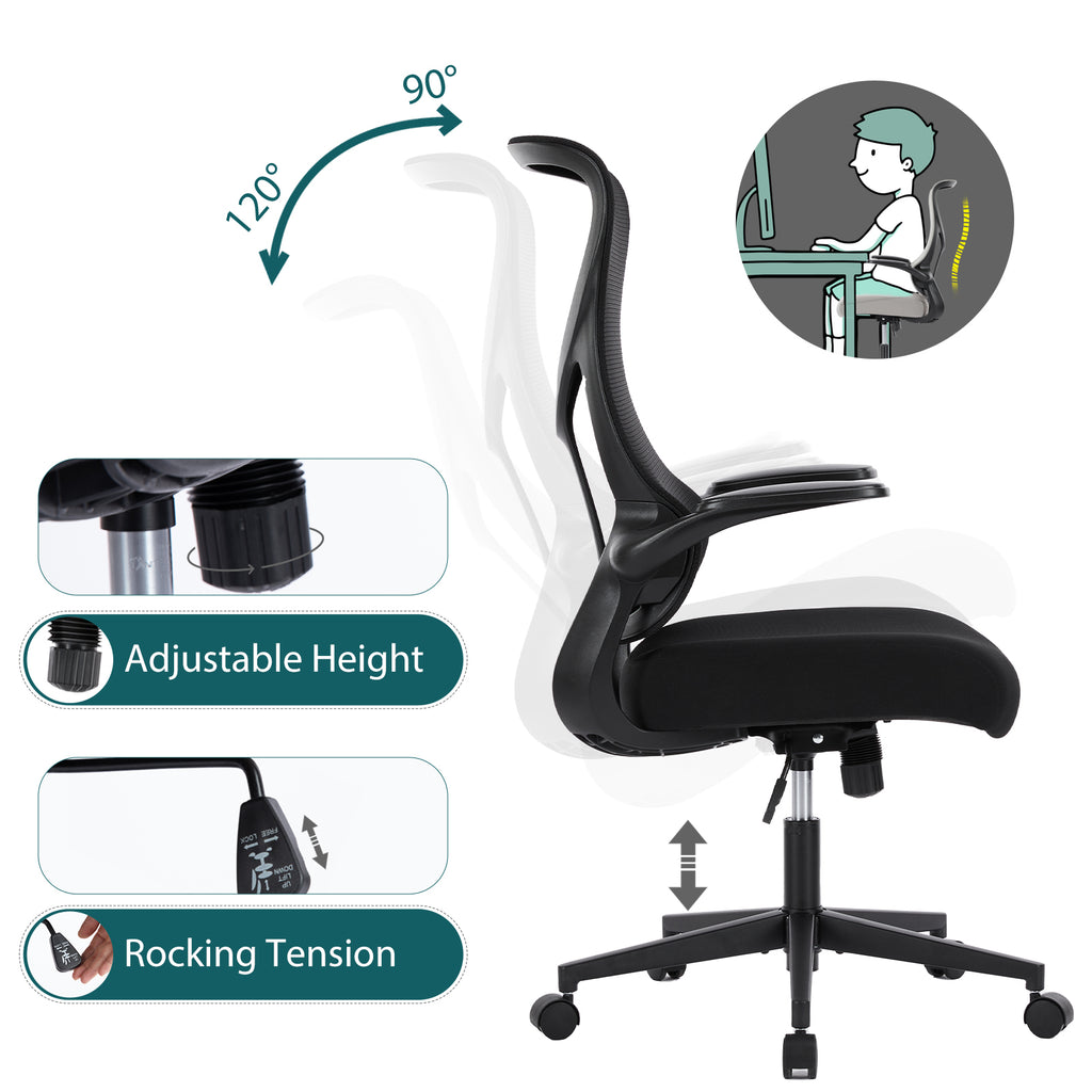 Ergonomic Highback Computer Office Mesh Chair